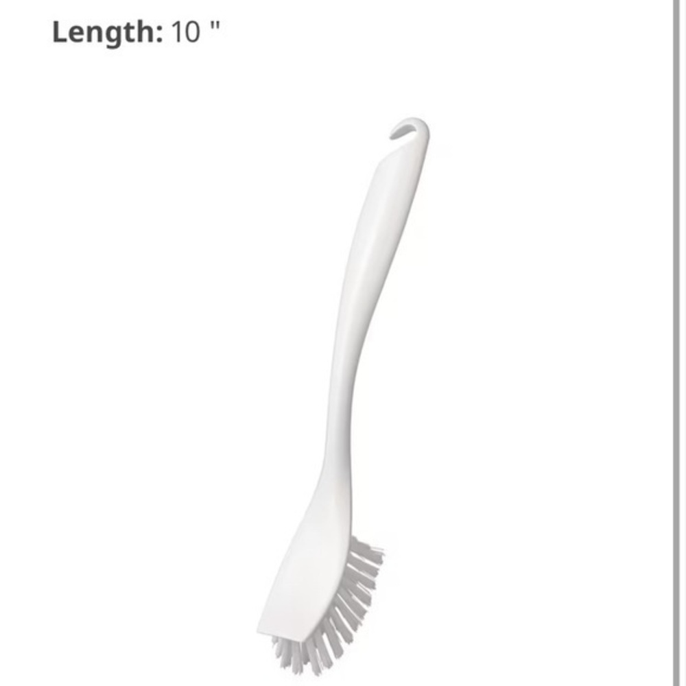 Dish brush ANTAGEN IKEA 
white home cleaning tool spring cleaning new